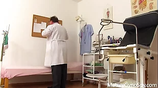 mature woman seretly recorded on her gyno exam