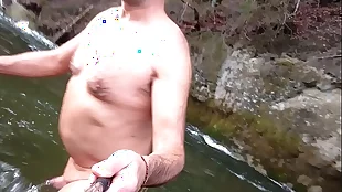 cool skinny dipping and dick freezing